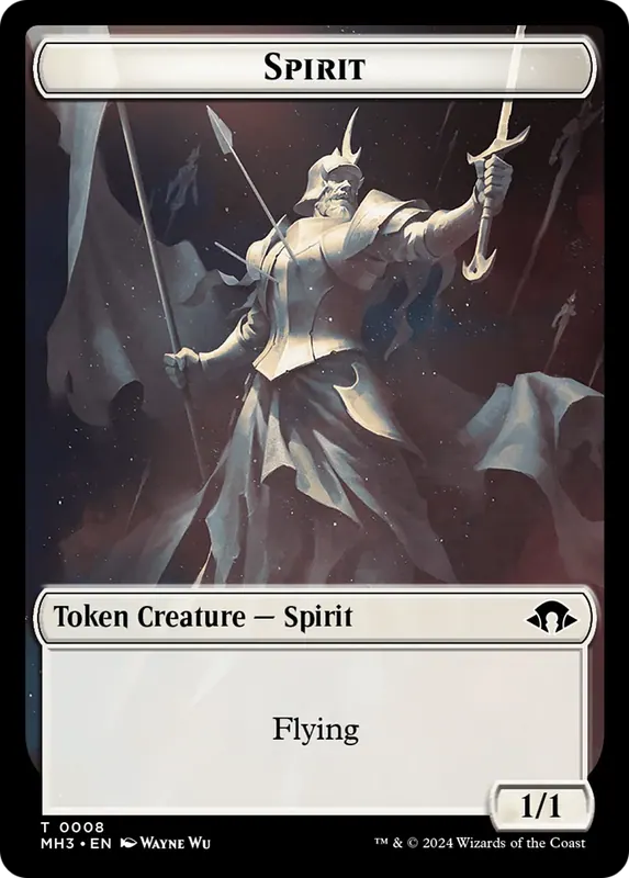 Spirit Token (0008) [Modern Horizons 3 Tokens]