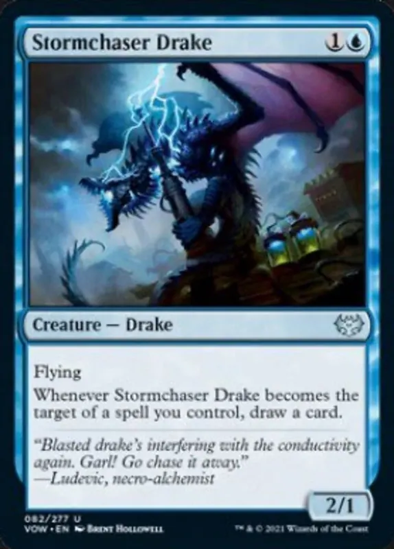 Stormchaser Drake - Español [Innistrad: Crimson Vow]