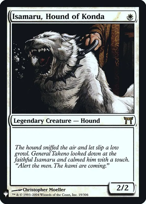 Isamaru, Hound of Konda [The List]