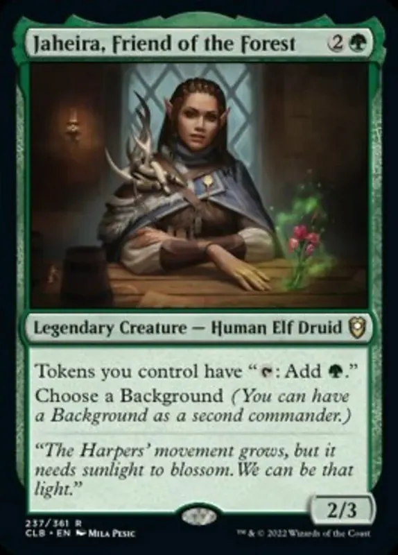 Jaheira, Friend of the Forest [Commander Legends: Battle for Baldur's Gate] - Español