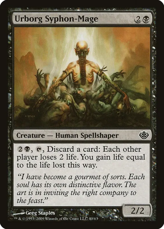 Urborg Syphon-Mage [Duel Decks: Garruk vs. Liliana]