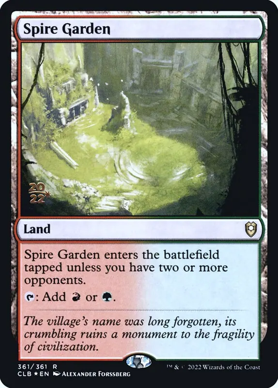 Spire Garden [Battle for Baldur's Gate Promos]