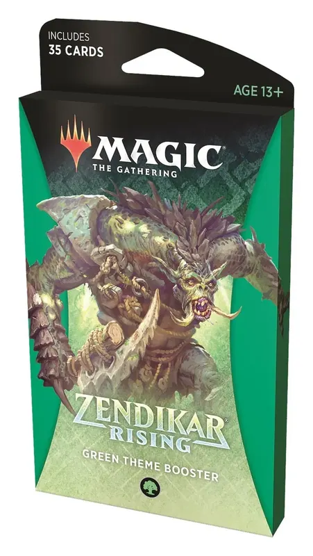 ZENDIKAR RISING GREEN THEME BOOSTER