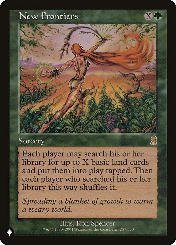 New Frontiers [The List]