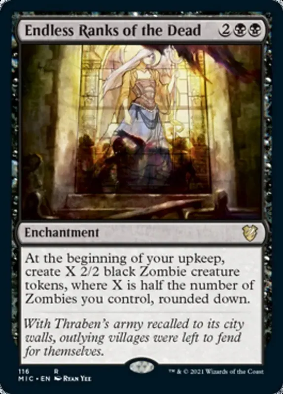 Endless Ranks of the Dead [Innistrad: Midnight Hunt Commander] - Español