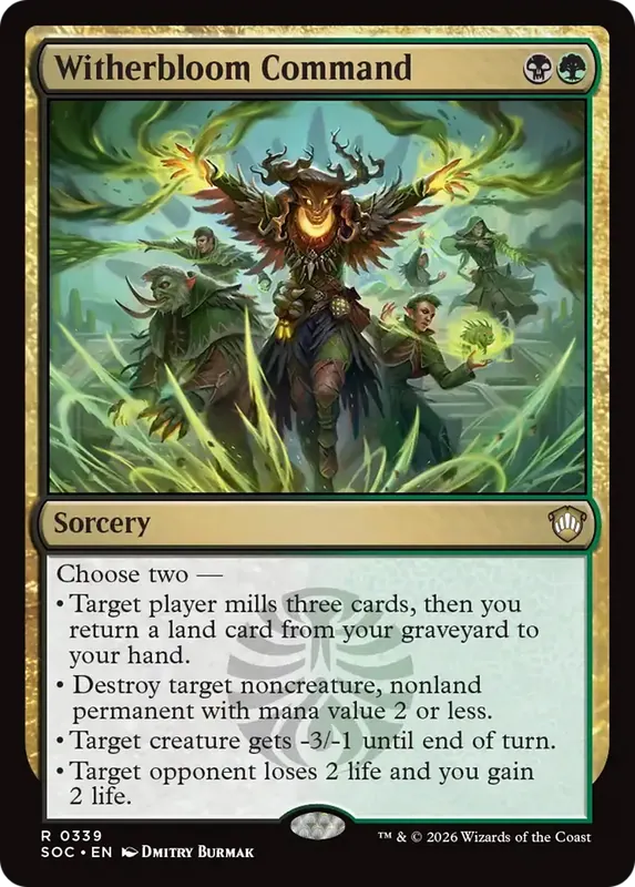 Witherbloom Command [Secrets of Strixhaven Commander]