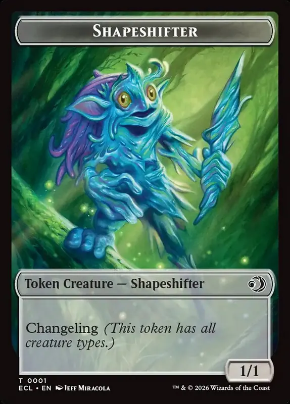 Shapeshifter [Lorwyn Eclipsed Tokens]