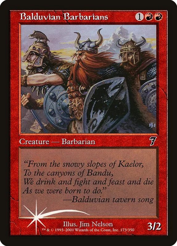 Balduvian Barbarians [Seventh Edition]