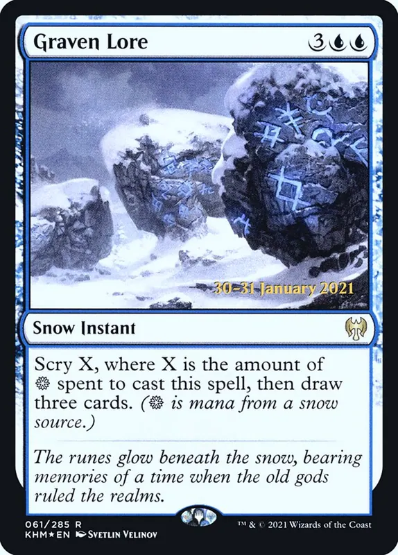 Graven Lore [Kaldheim Promos]