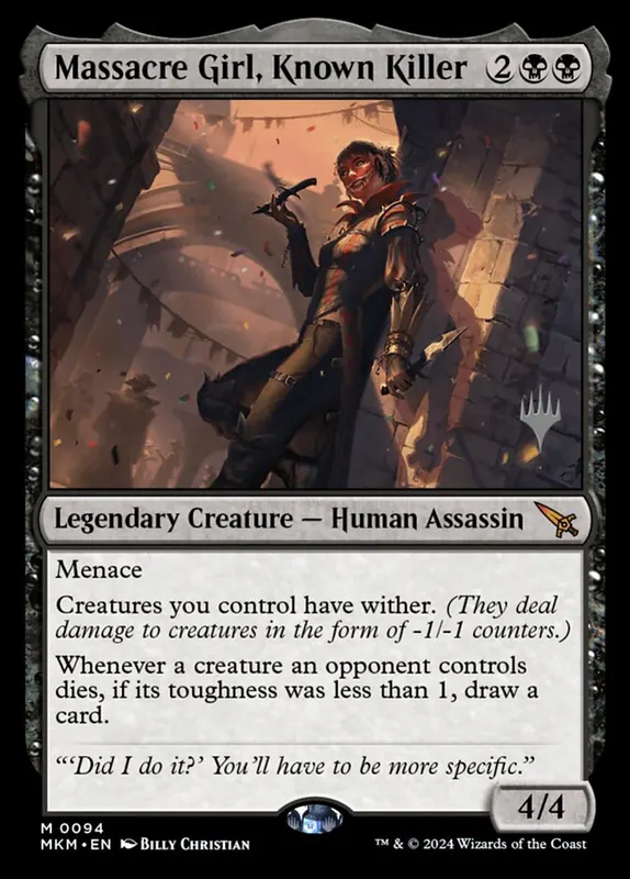 Massacre Girl, Known Killer [Murders at Karlov Manor Promos]