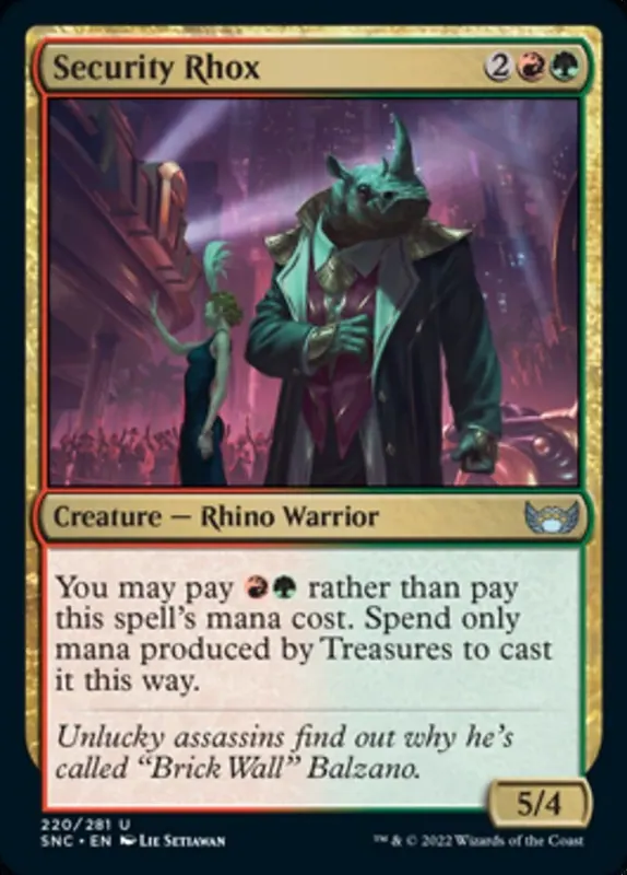 Security Rhox [Streets of New Capenna]