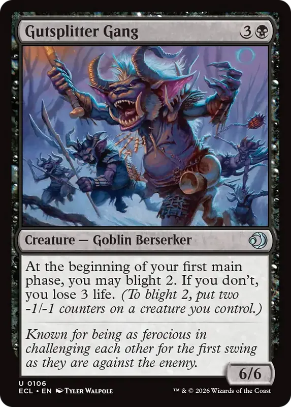 Gutsplitter Gang [Lorwyn Eclipsed]