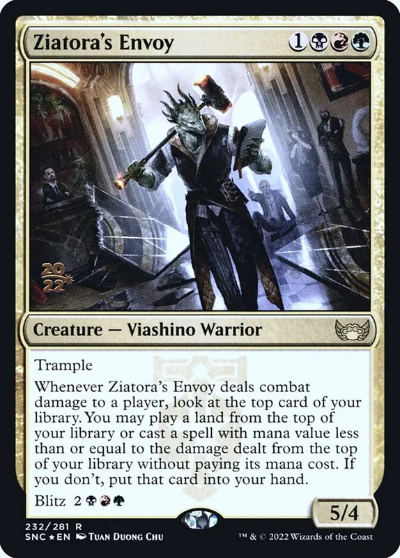 Ziatora's Envoy [Streets of New Capenna Promos]