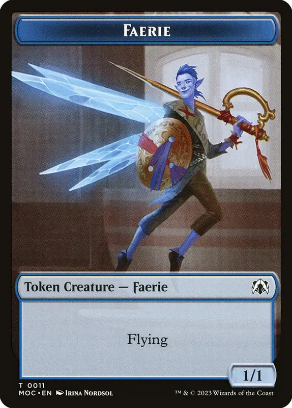 Faerie [March of the Machine Commander Tokens]
