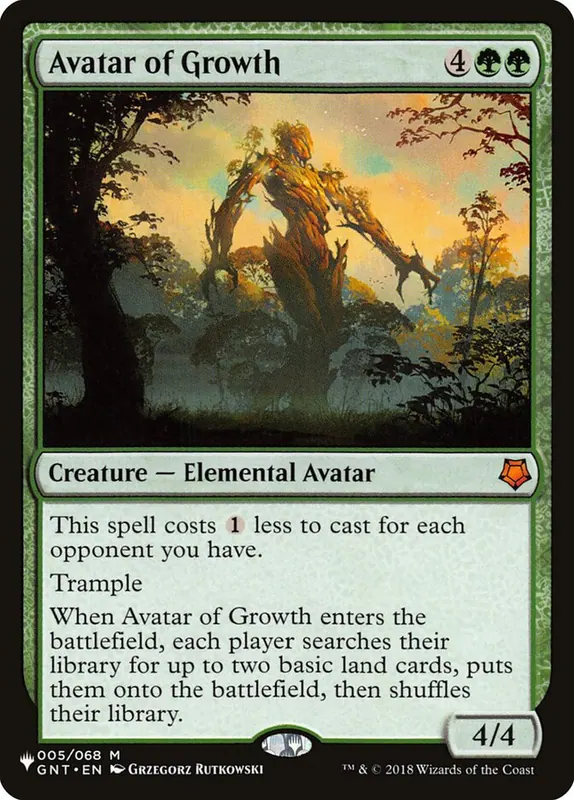 Avatar of Growth [The List]