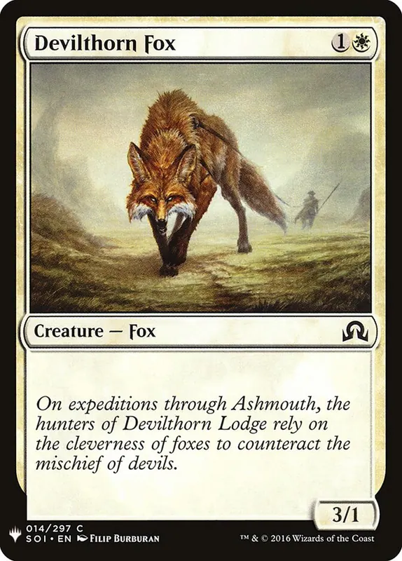 Devilthorn Fox [The List]