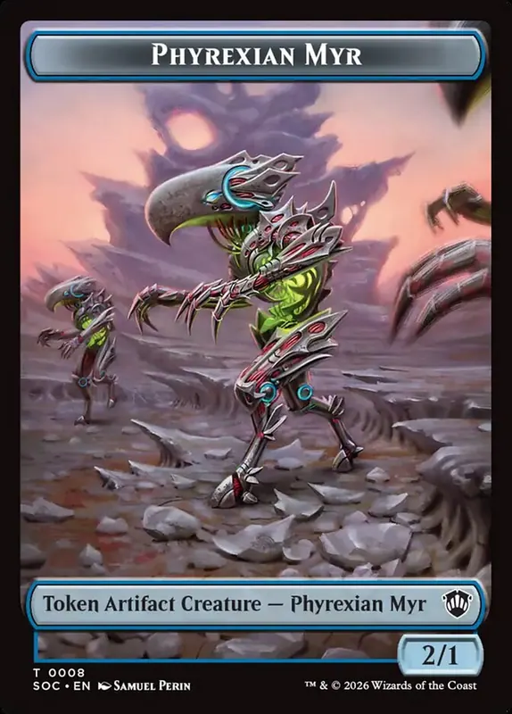 Phyrexian Myr [Secrets of Strixhaven Commander Tokens]