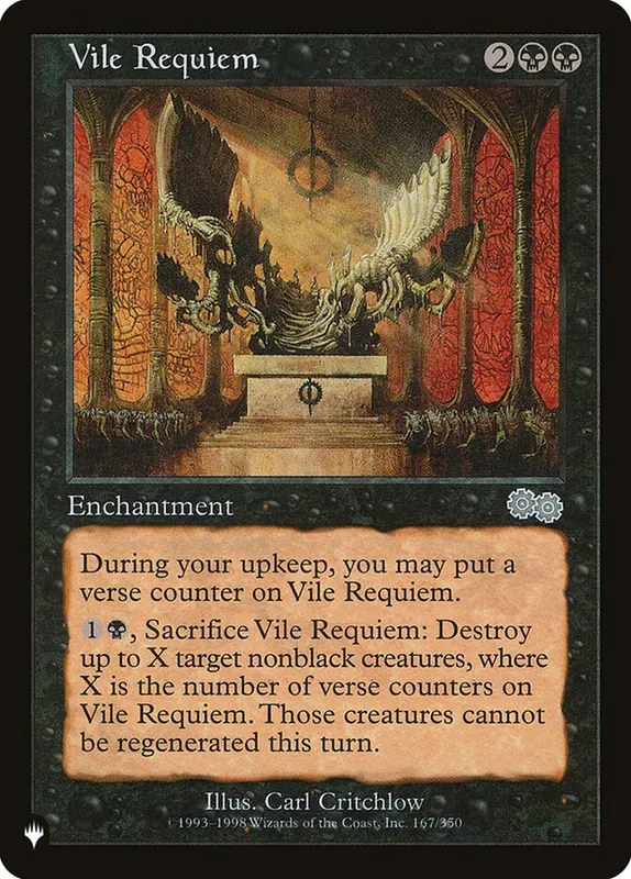 Vile Requiem [The List]