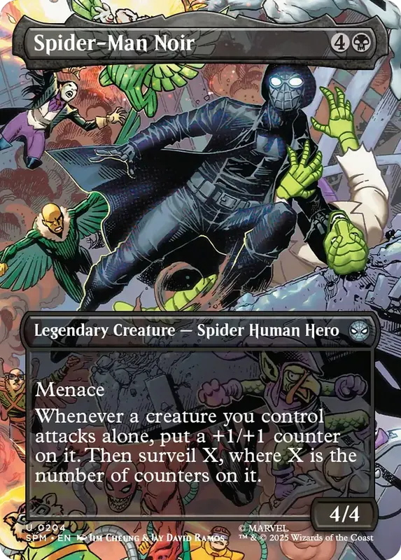 Spider-Man Noir (Borderless) [Marvel's Spider-Man]