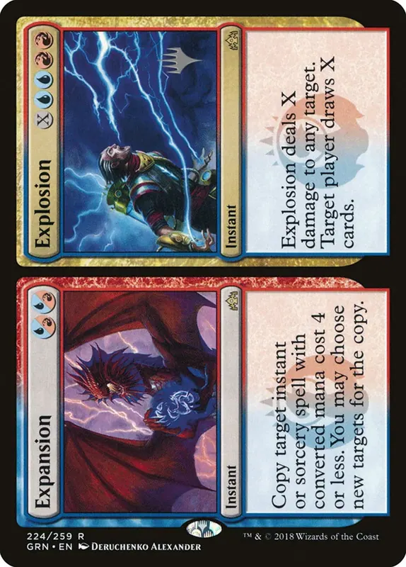 Expansion // Explosion (Promo Pack) [Guilds of Ravnica Promos]