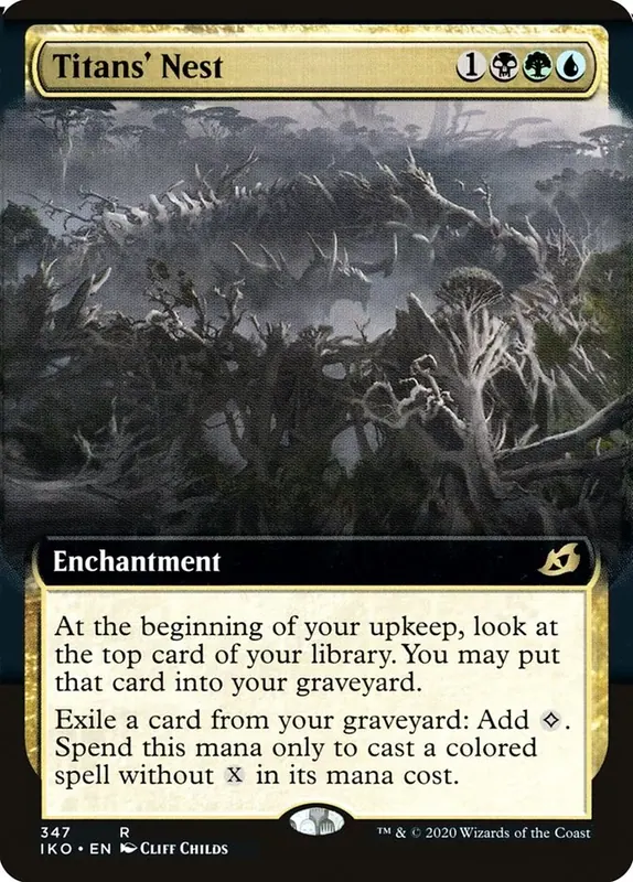 Titans' Nest (Extended Art) [Ikoria: Lair of Behemoths]