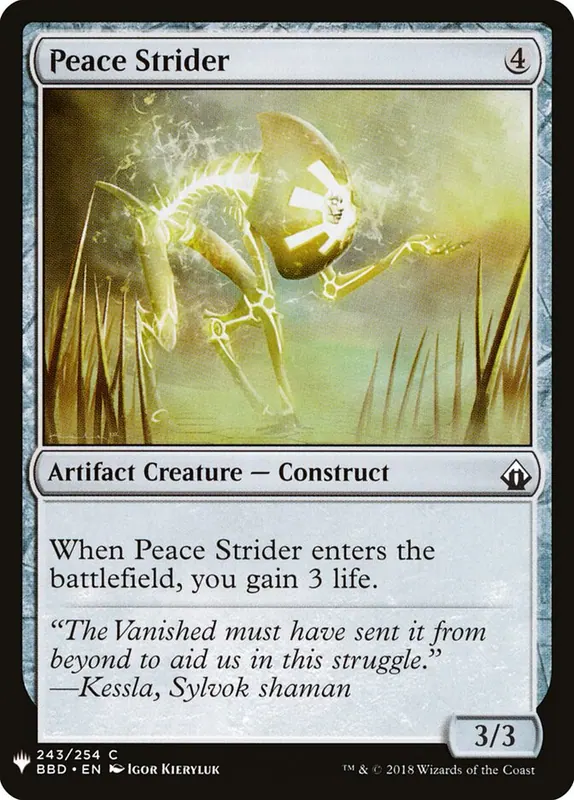 Peace Strider [The List]