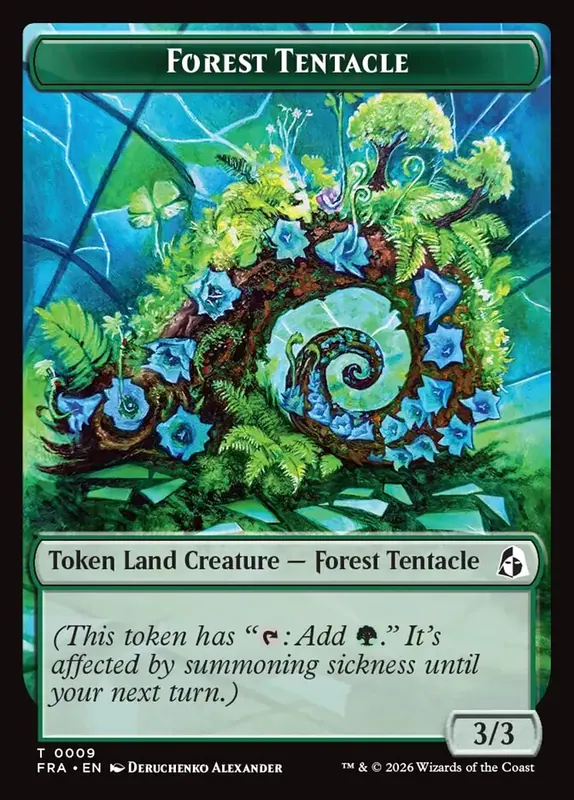 Forest Tentacle [Reality Fracture Tokens]