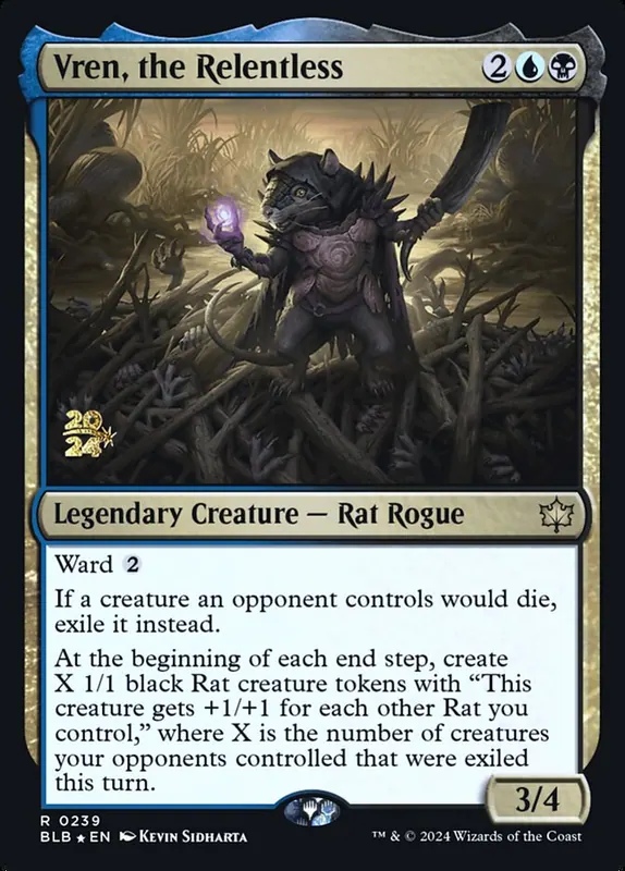 Vren, the Relentless [Bloomburrow Promos]