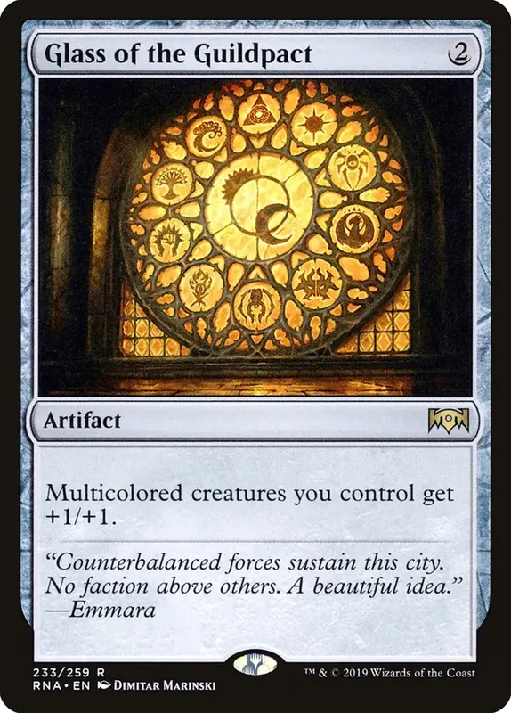 Glass of the Guildpact [Ravnica Allegiance] - Español
