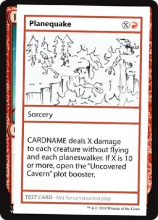 Planequake (2021 Edition) [Mystery Booster Playtest Cards]