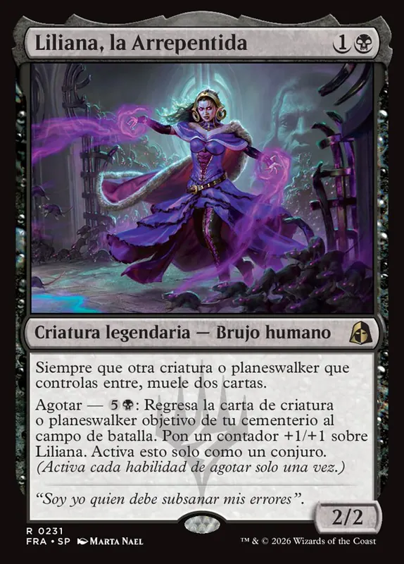 Liliana the Repentant [Reality Fracture] - Español