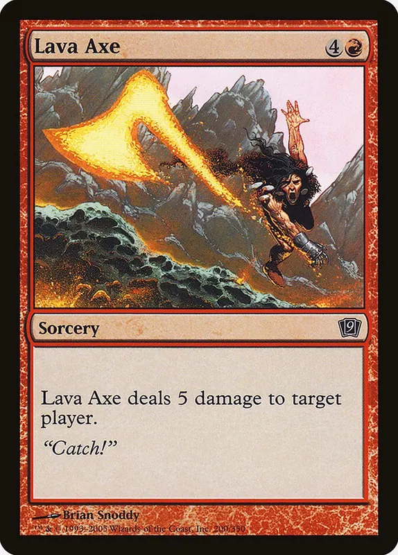 Lava Axe [Ninth Edition]