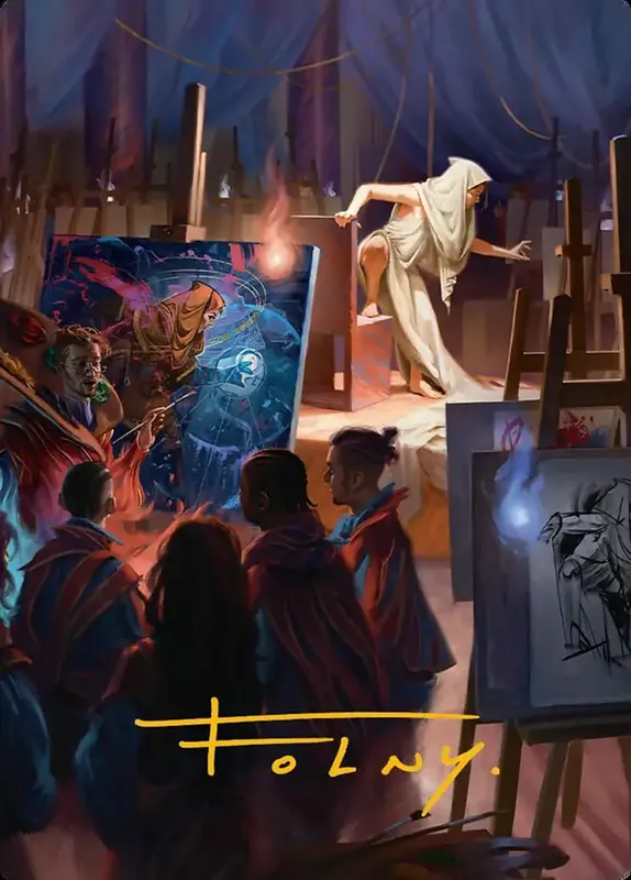 Archaeomancer // Archaeomancer [Secrets of Strixhaven Art Series]
