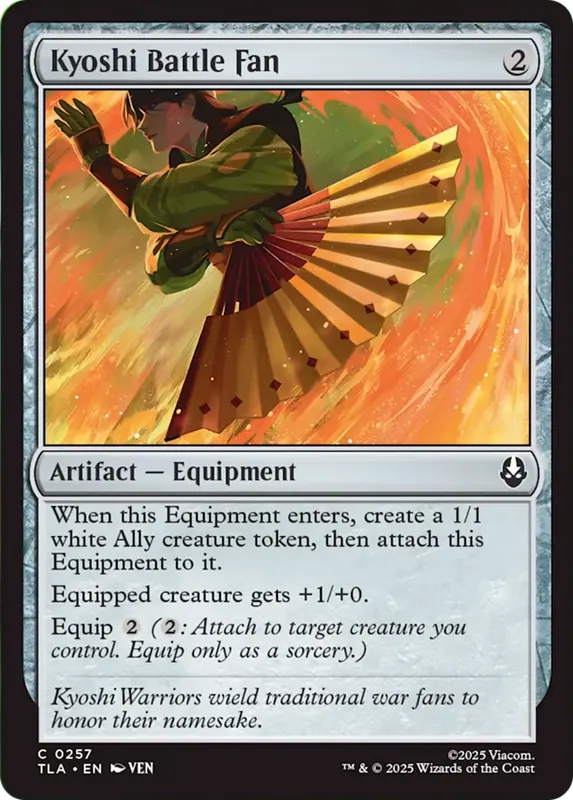 Kyoshi Battle Fan [Avatar: The Last Airbender]