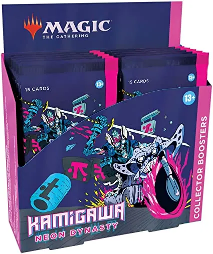 Mtg Collector Booster Box Kamigawa Neon Dynasty Ingles