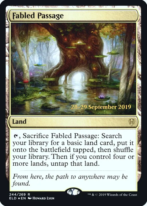 Fabled Passage [Throne of Eldraine Promos]