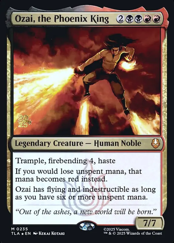 Ozai, the Phoenix King [Avatar: The Last Airbender Promos]