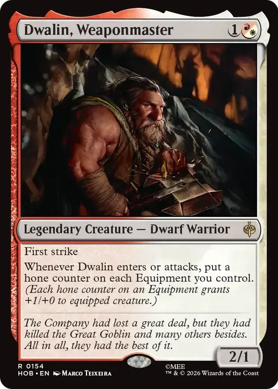 Dwalin, Weaponmaster [The Hobbit]