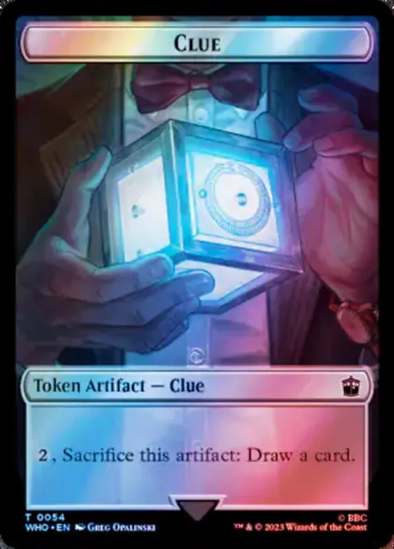 Clue [Doctor Who Tokens]