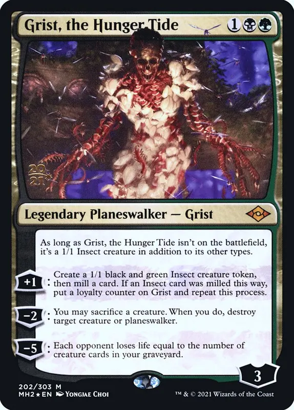 Grist, the Hunger Tide [Modern Horizons 2 Promos]