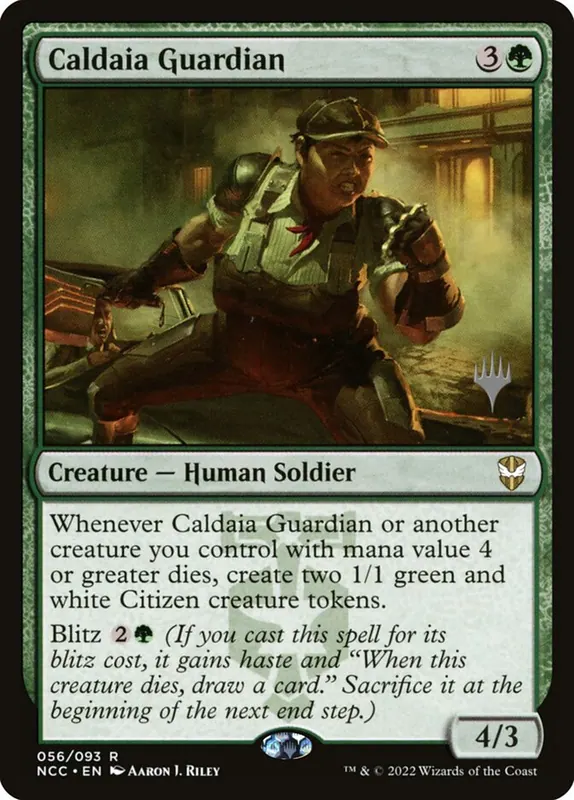 Caldaia Guardian [New Capenna Commander Promos]