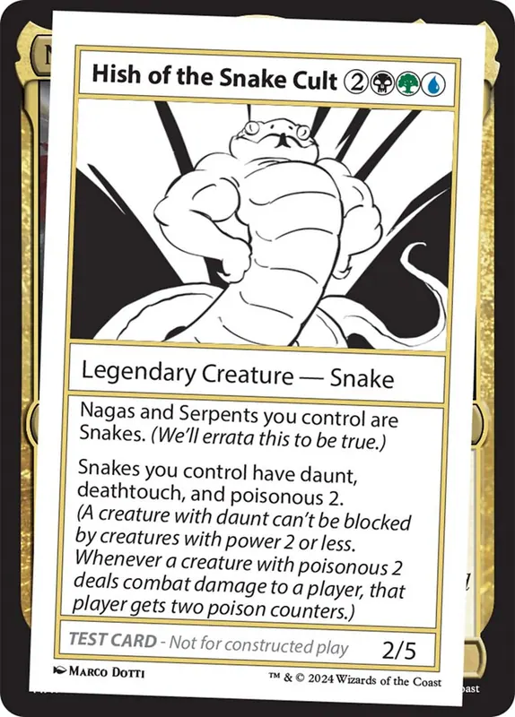 Hish of the Snake Cult [Mystery Booster 2]