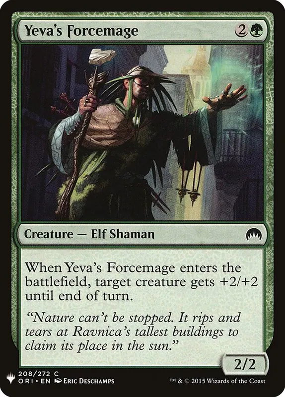 Yeva's Forcemage [The List]