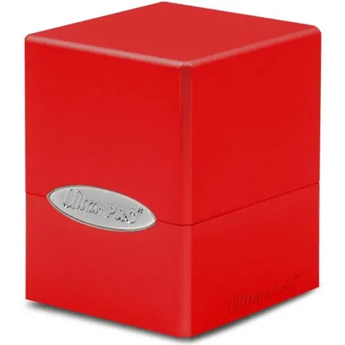SATIN CUBE - APPLE RED
