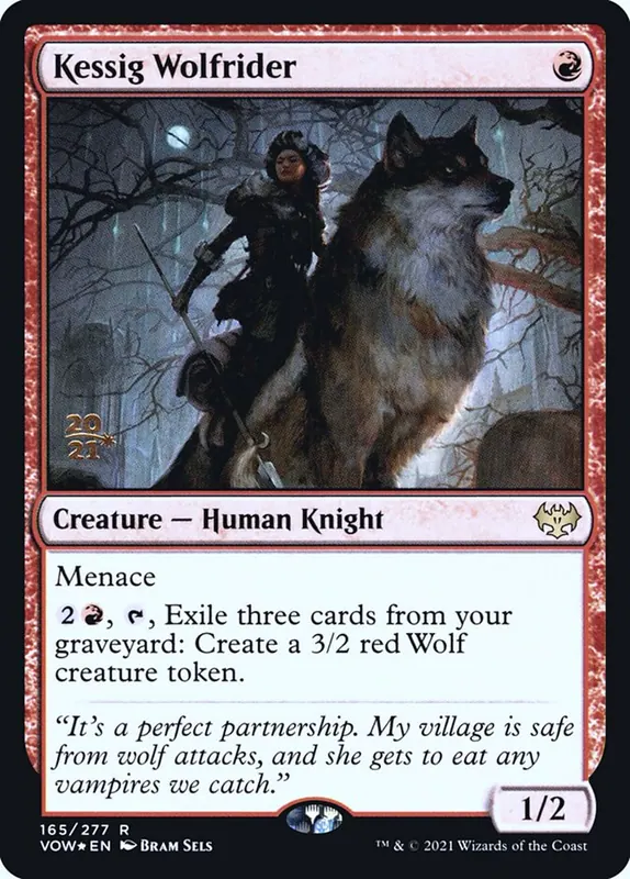 Kessig Wolfrider [Innistrad: Crimson Vow Promos]