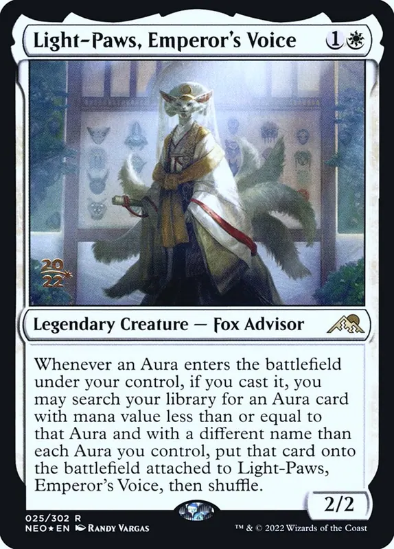 Light-Paws, Emperor's Voice [Kamigawa: Neon Dynasty Promos]
