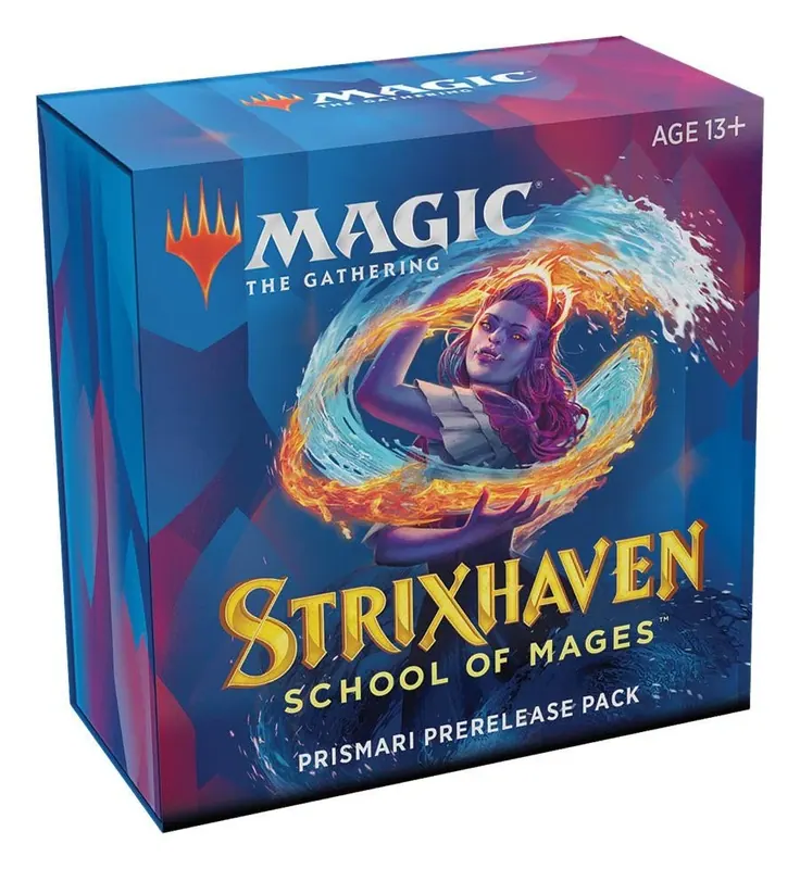 PACK DE PRERELEASE AT HOME STRIXHAVEN PRISMARI SIN SOBRES EXTRAS