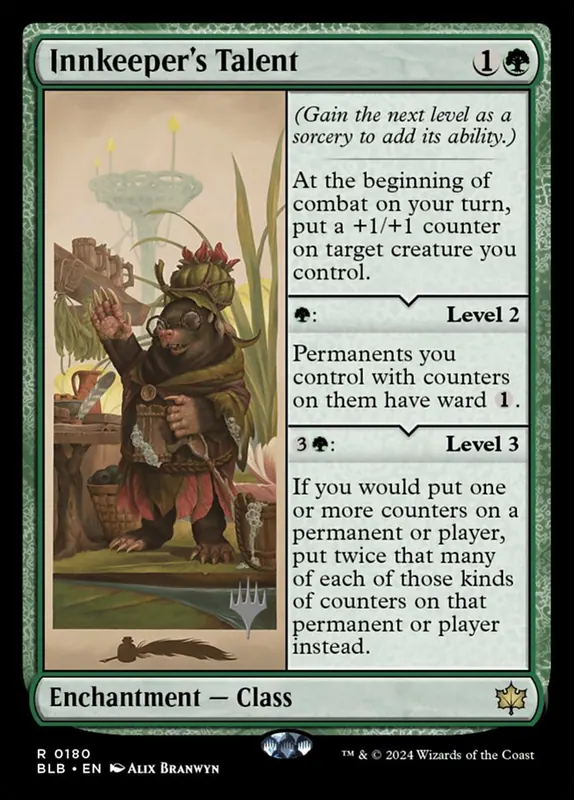 Innkeeper's Talent [Bloomburrow Promos]