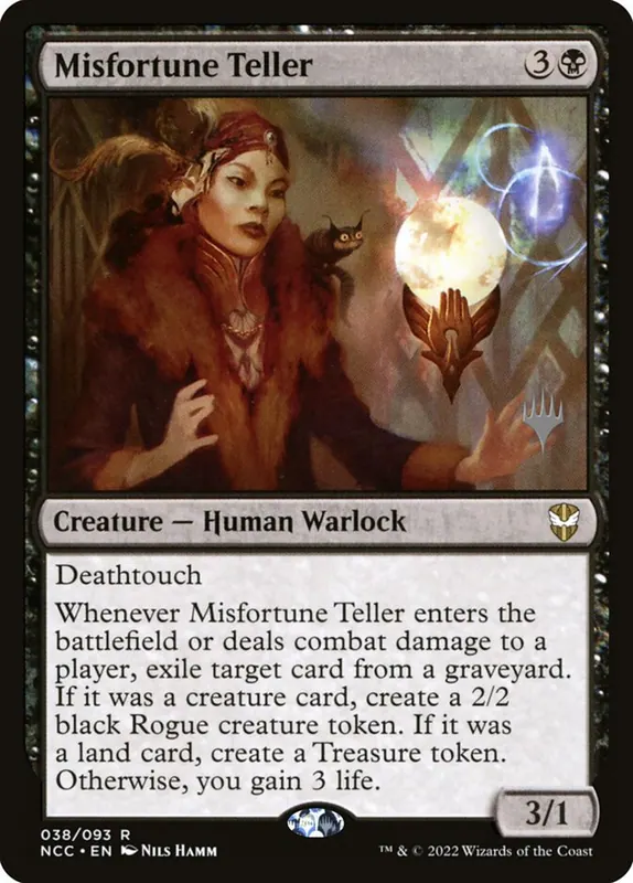 Misfortune Teller [New Capenna Commander Promos]