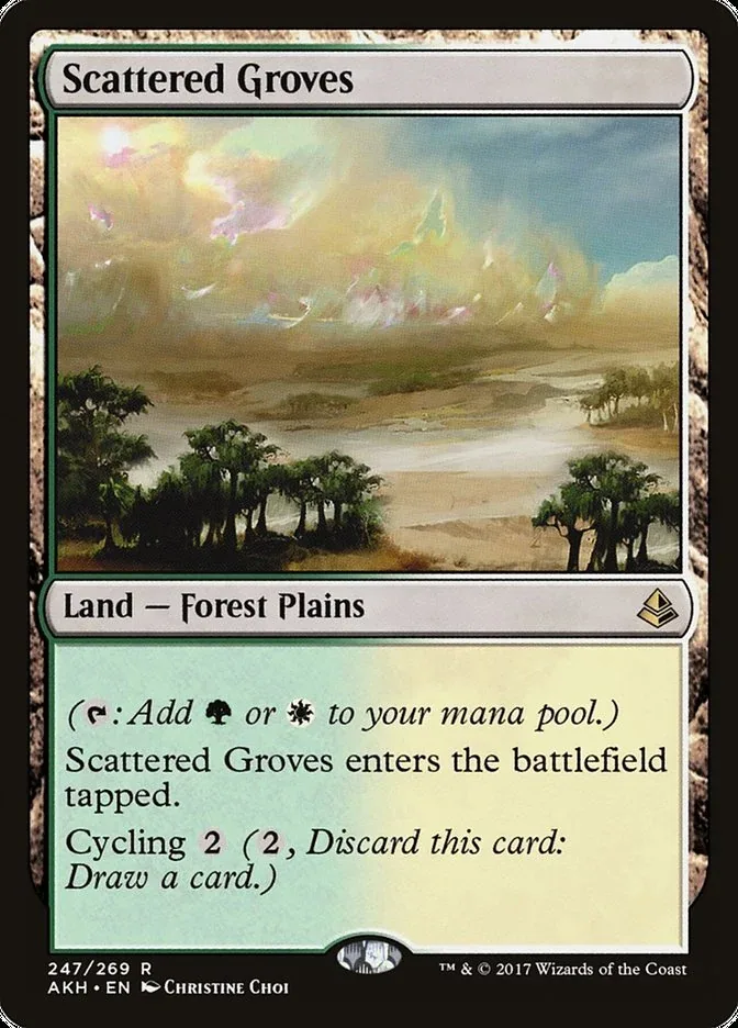 Scattered Groves - Español [Amonkhet]